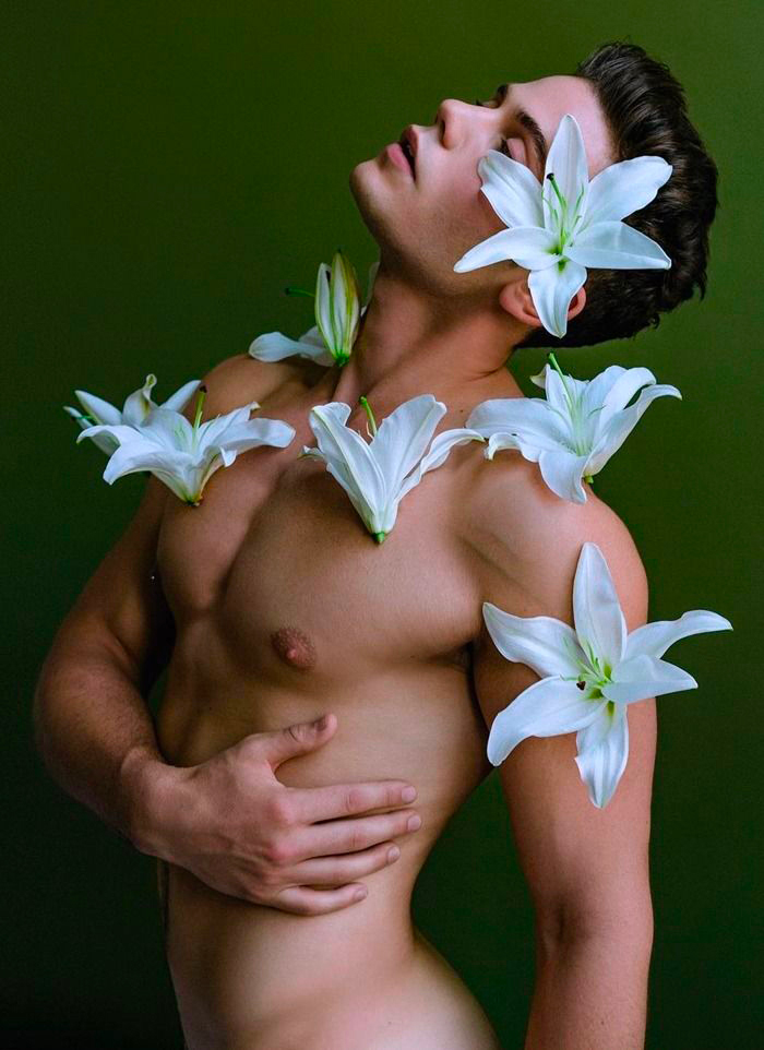 Naked Man Flowers