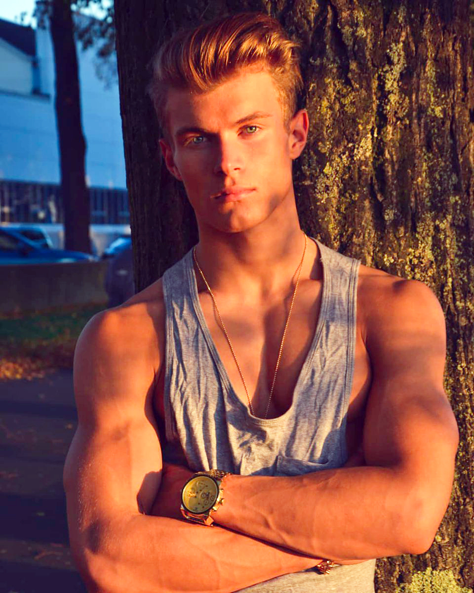 German model Leo Stuke.