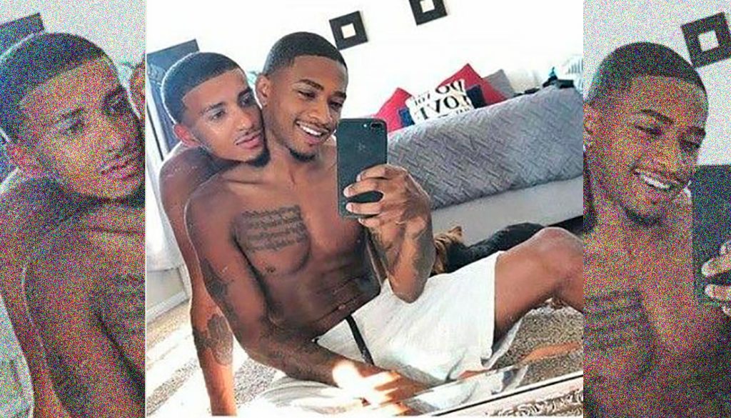 Gay black couple Banner