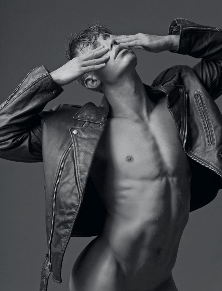 Dominic Blanchard nude American model