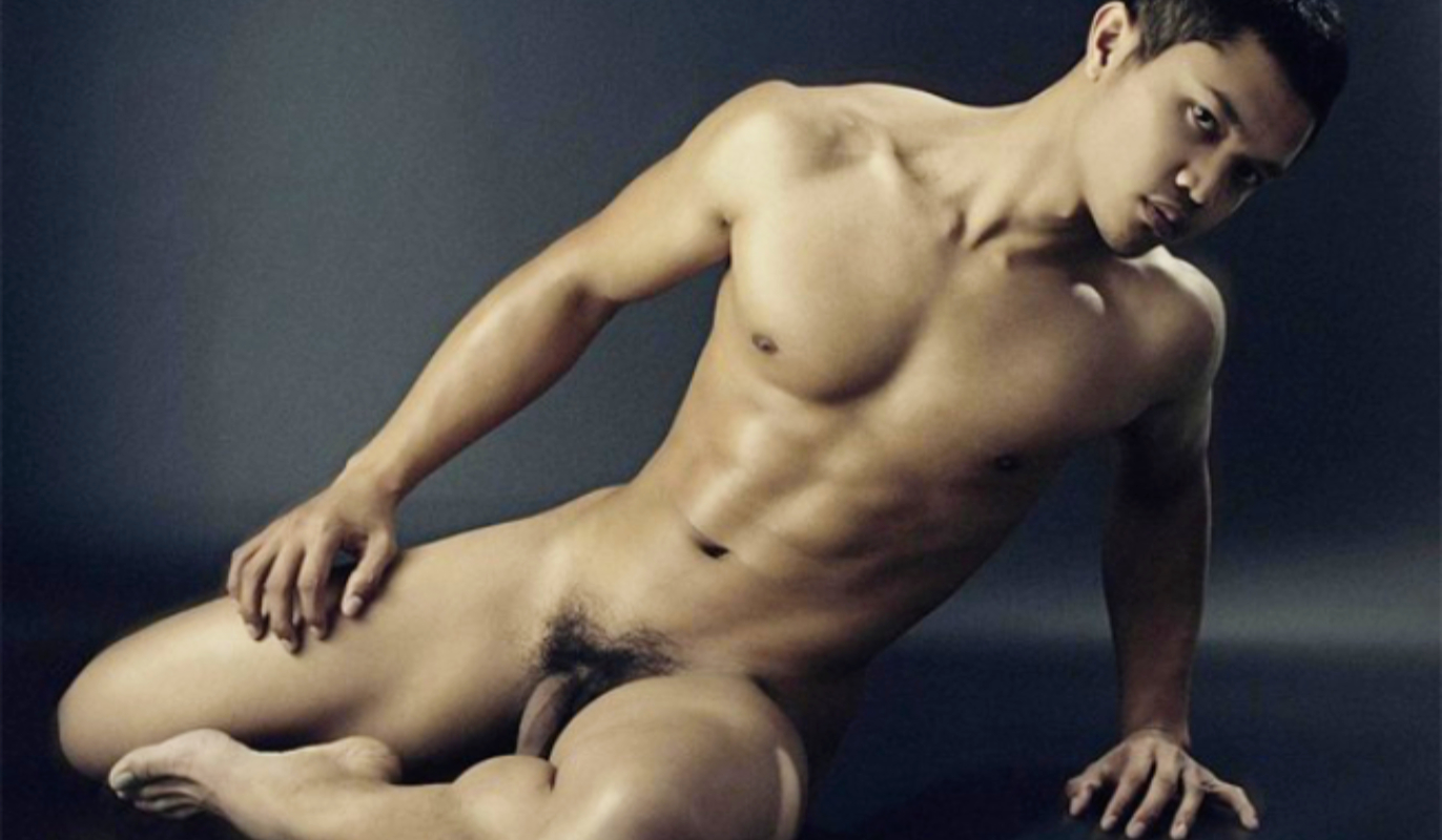 Asian male nude