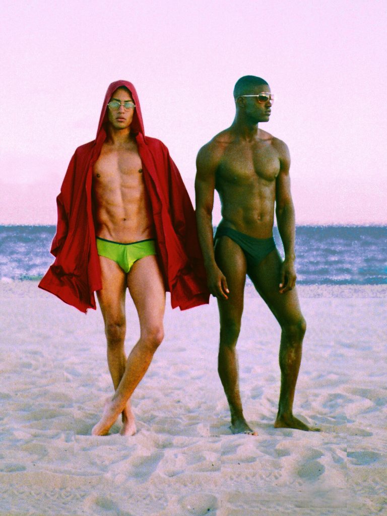 Hot men on the beach