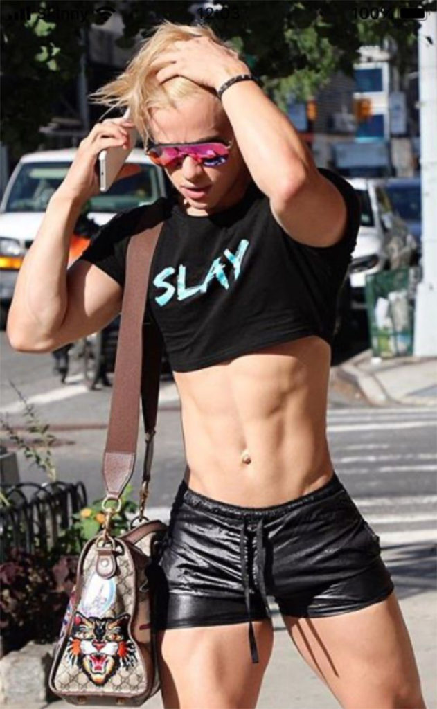 Gay side of crop tops- for men