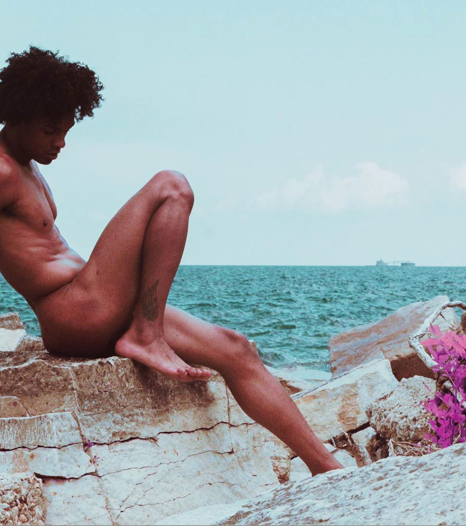 Black-beautiful-nude -men