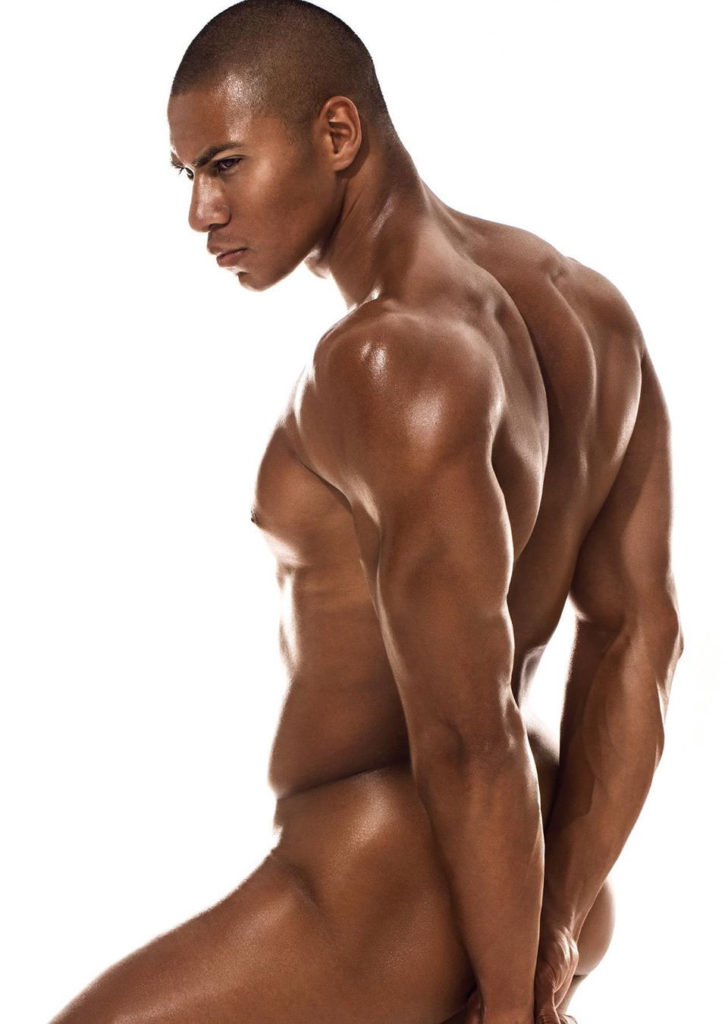 Black-beautiful-nude -men