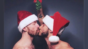 Hot Hunks Gay Christmas