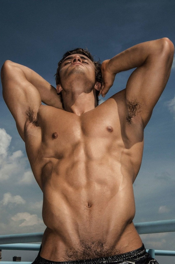 Men armpits seduction for gay men