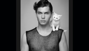 Hot men and sweet cats