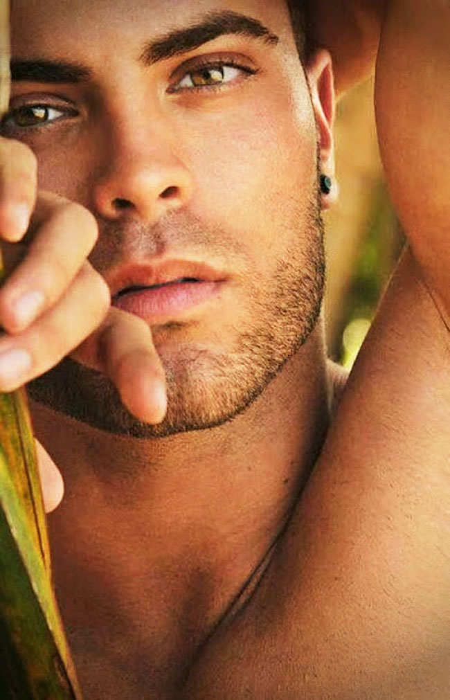 Handsome Men Faces Gay Friendly