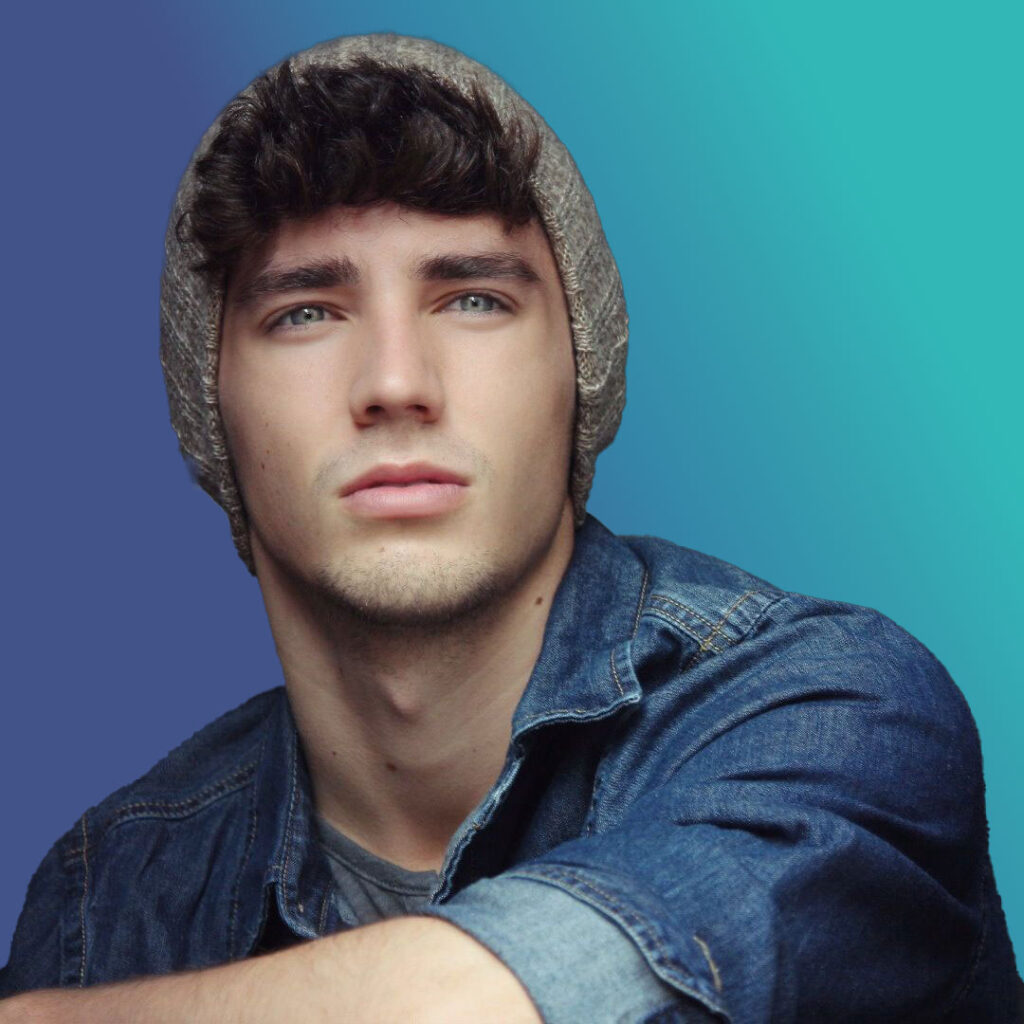 Handsome Men Faces Gay Friendly
