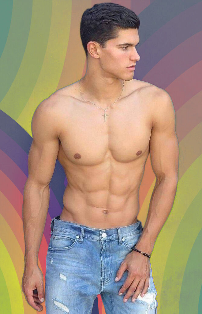 Handsome guys show off their gorgeous bodies