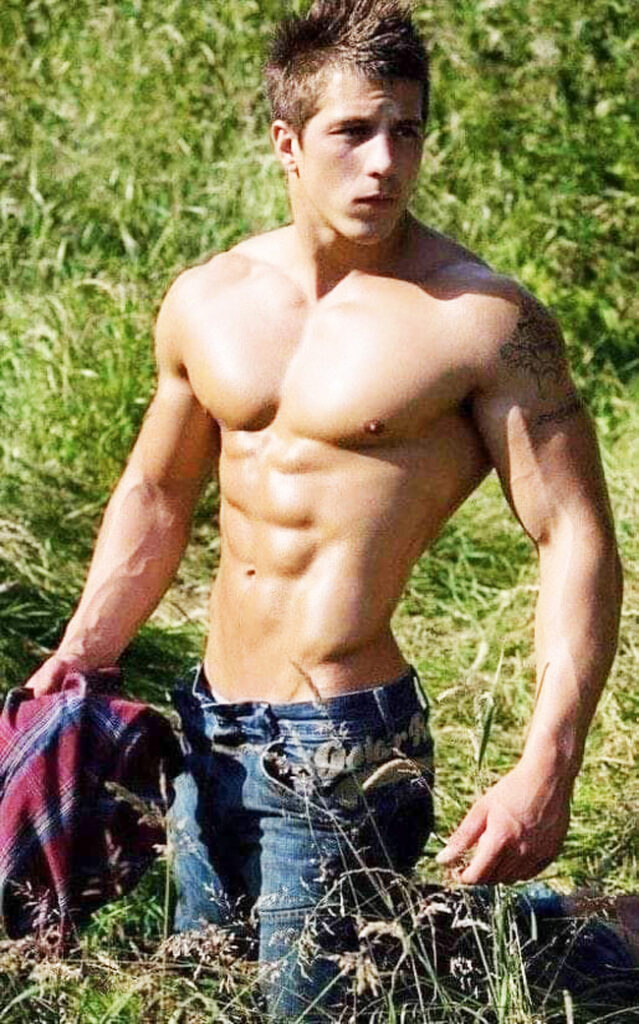 Handsome guys show off their gorgeous bodies