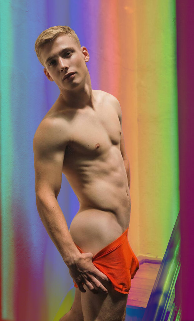 Handsome guys show off their gorgeous bodies
