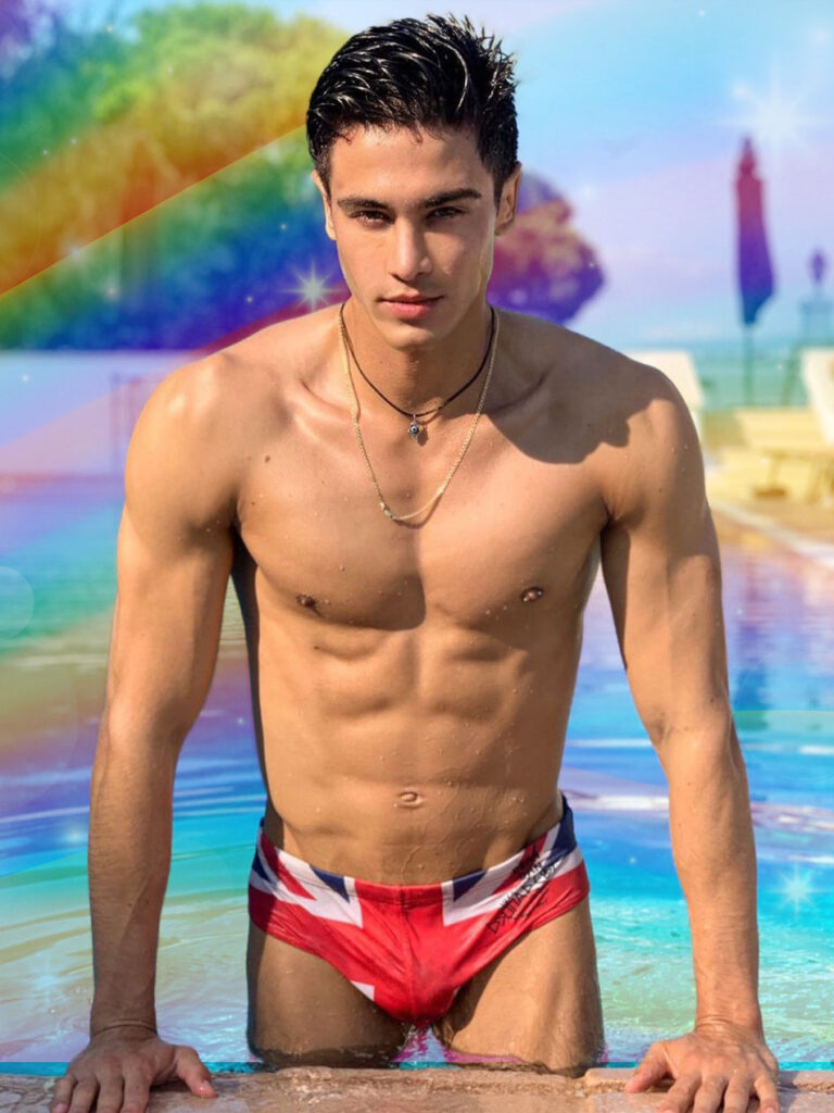 Handsome guys show off their gorgeous bodies