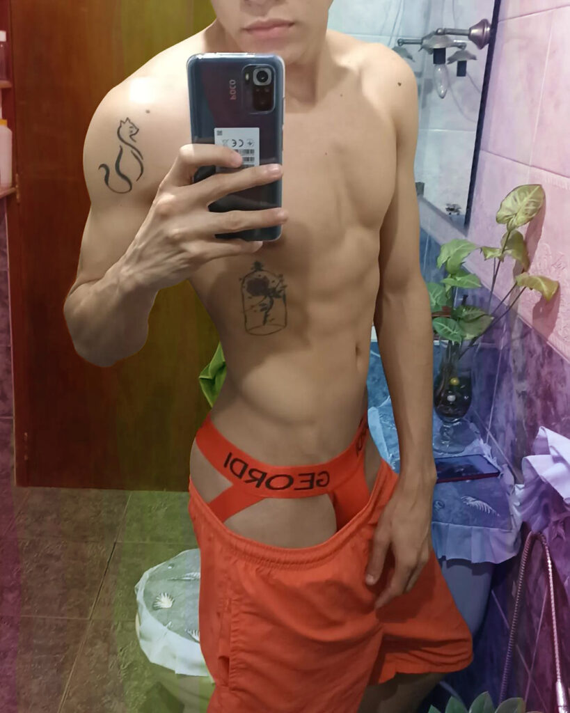 Handsome guys show off their gorgeous bodies