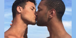 Gay couple-Men together-Sweet love